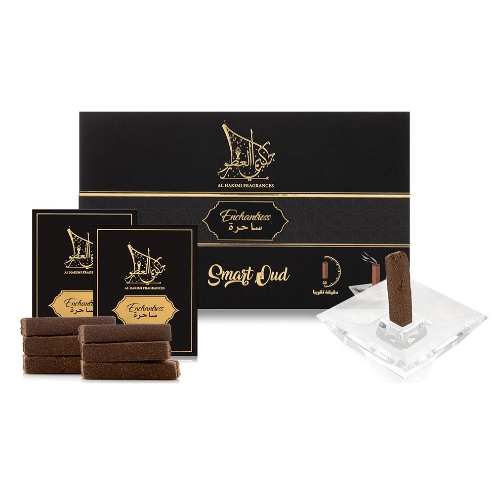 Enchantress Smart Oud - 10 Sticks with a Crystal Stand