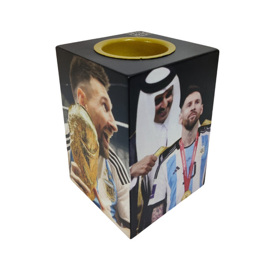 "MESSI" Wooden Mubkhar + 1 Tola Vietnami Rakaak 4A